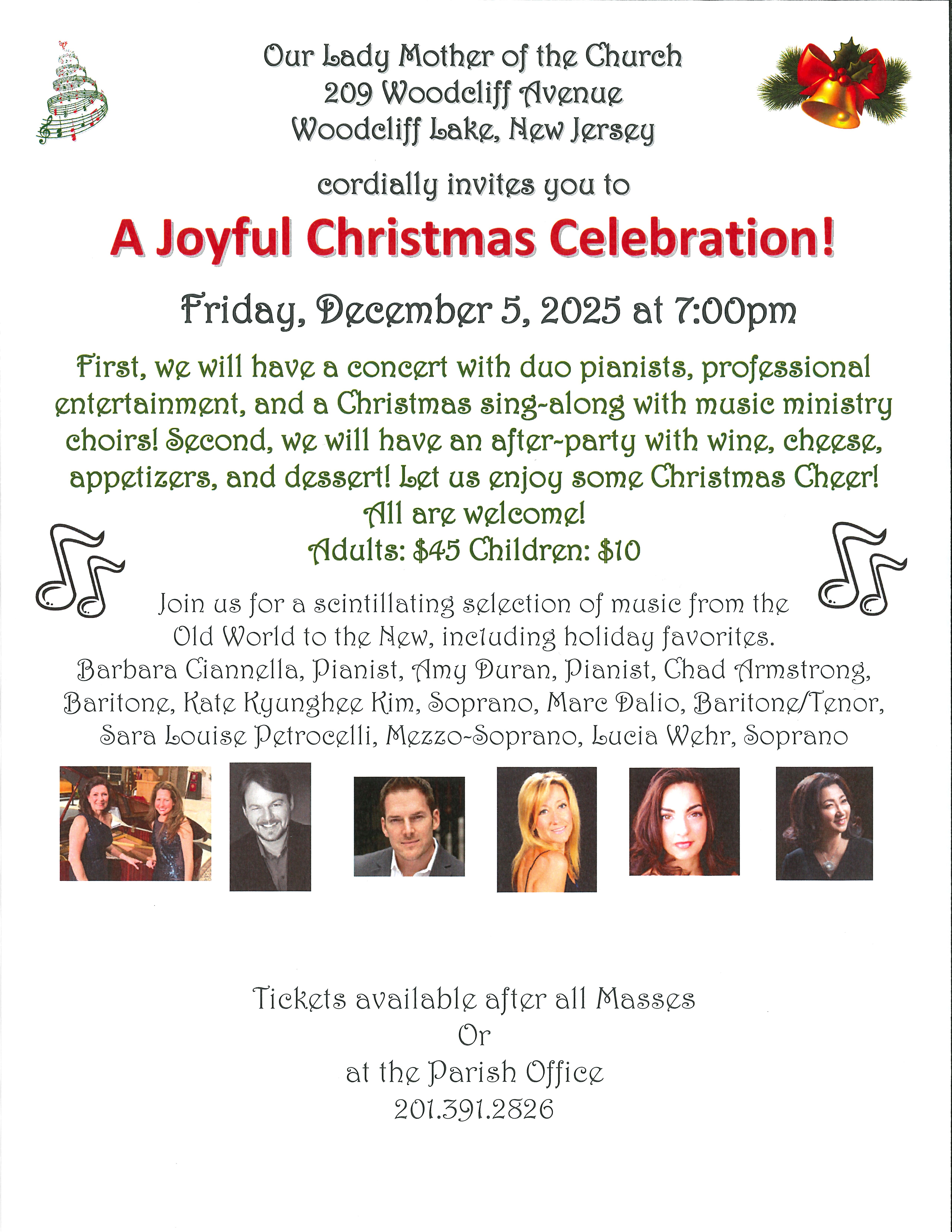 joyful christmas concert